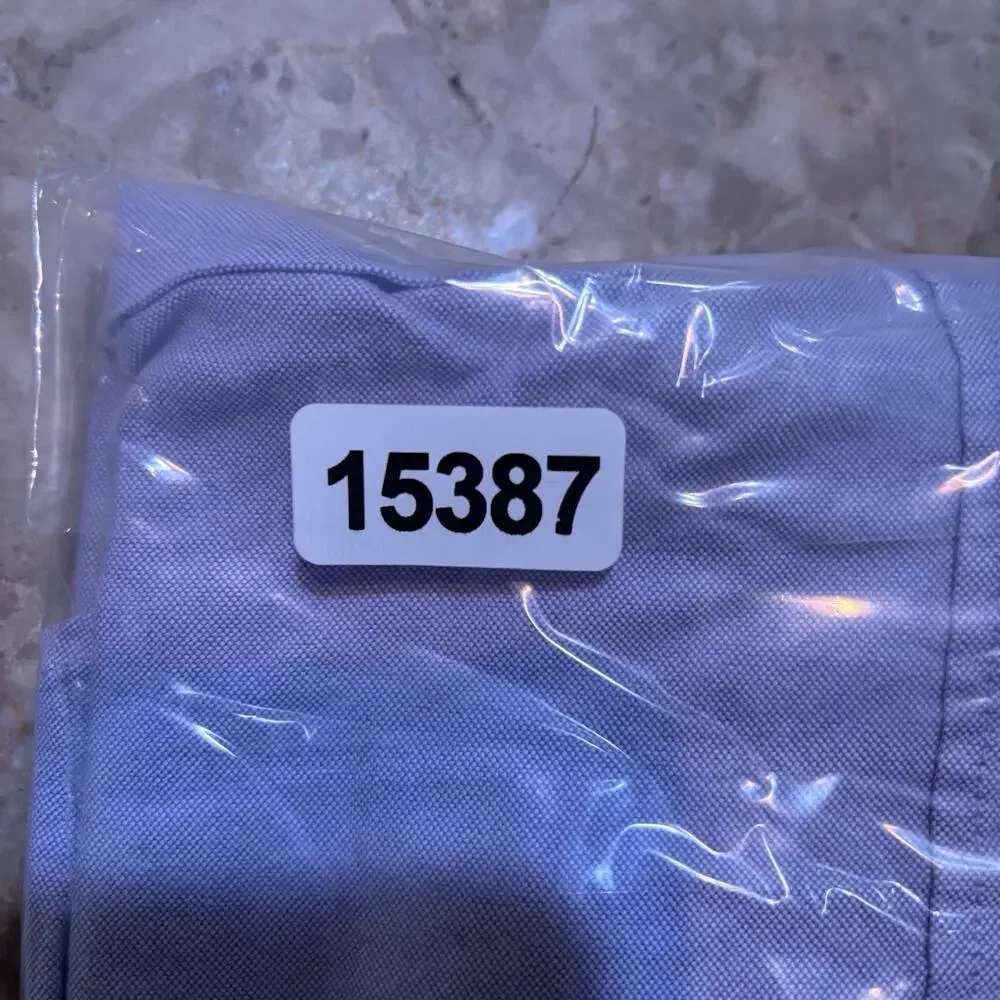 J Crew Shirt Mens Medium Classic Purple Cotton Flex Oxford Button Down Woven